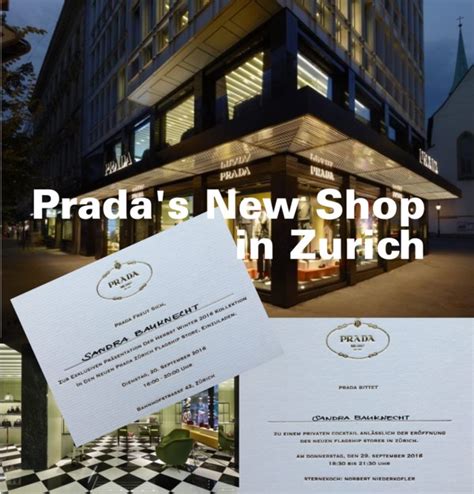 Prada Zurich Öffnungszeiten .